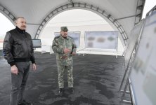 President Ilham Aliyev lays foundation stone for Special Operations Center in Aghdara district (PHOTO)