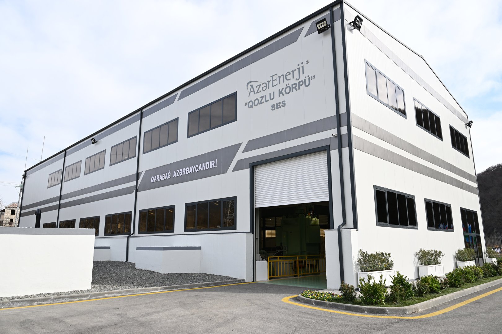 President Ilham Aliyev attends opening of Gozlukorpu Hydroelectric Power Plant in Aghdara district (PHOTO)