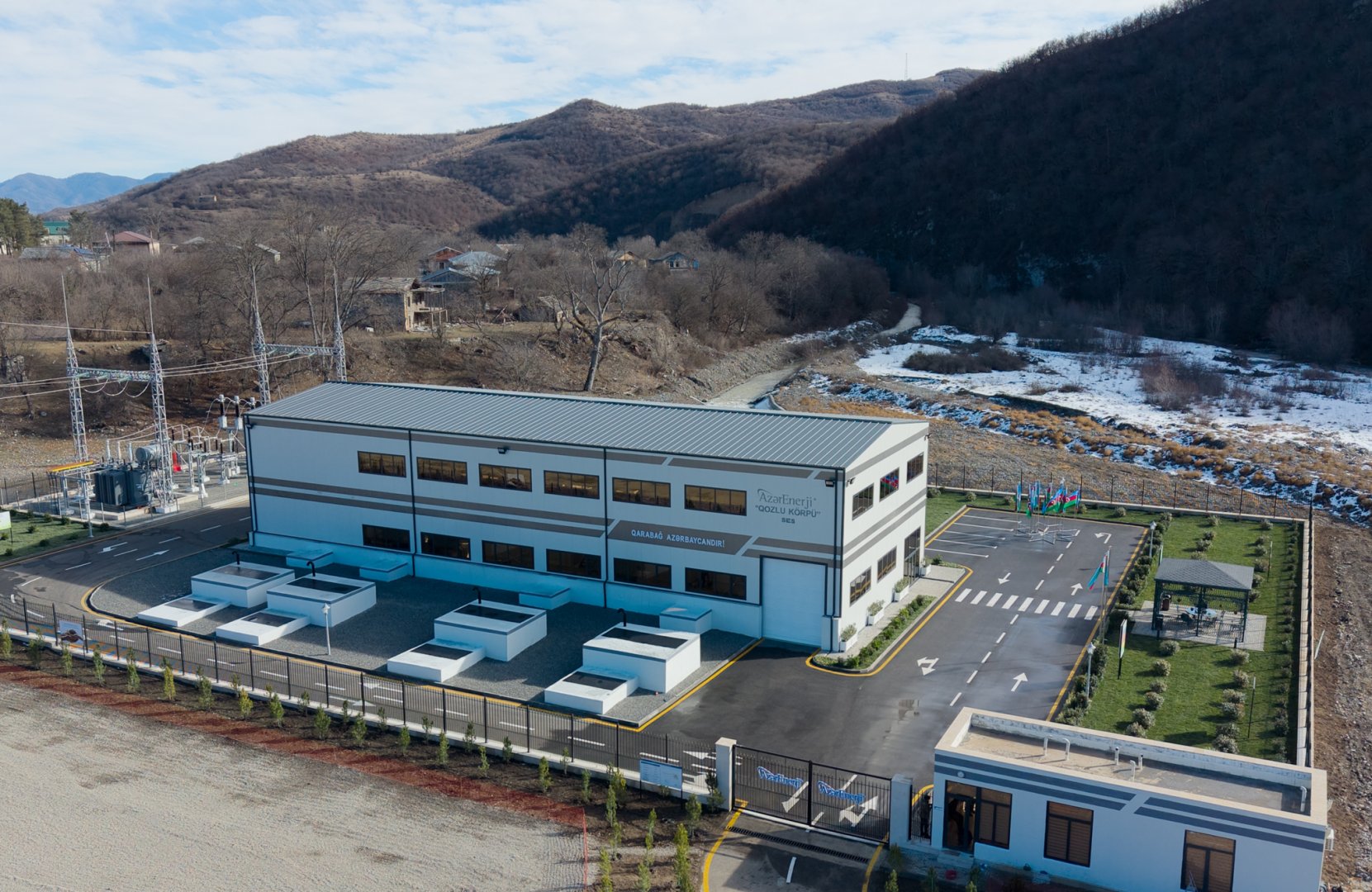 President Ilham Aliyev attends opening of Gozlukorpu Hydroelectric Power Plant in Aghdara district (PHOTO)