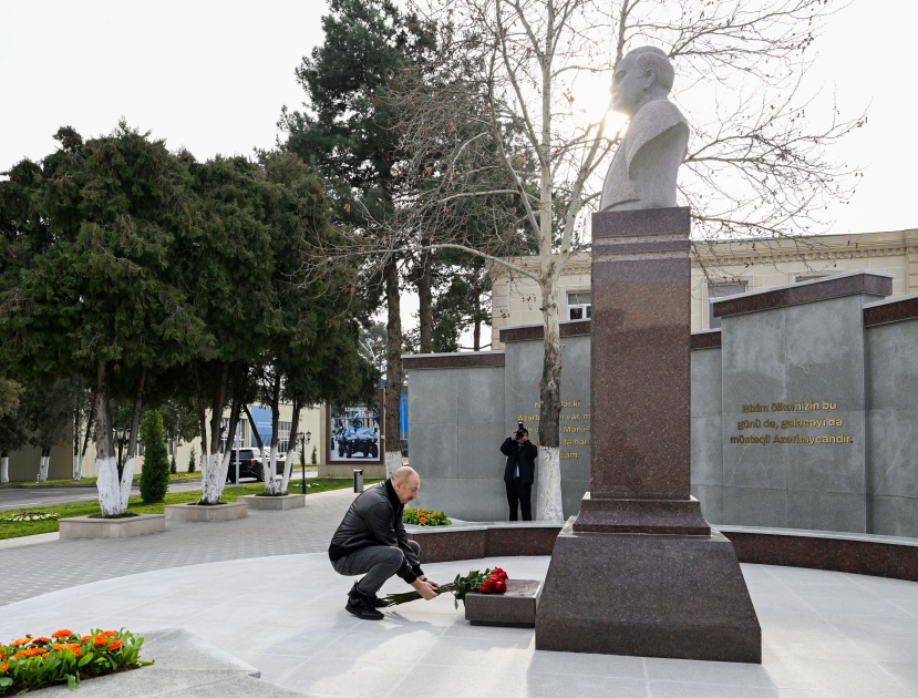 President Ilham Aliyev attends opening of Tartar Electromechanical Plant after reconstruction (PHOTO/VIDEO)