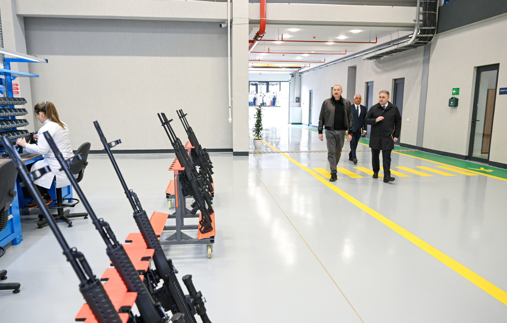 President Ilham Aliyev attends opening of Tartar Electromechanical Plant after reconstruction (PHOTO/VIDEO)
