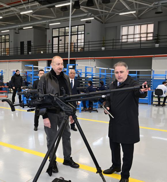 President Ilham Aliyev attends opening of Tartar Electromechanical Plant after reconstruction (PHOTO/VIDEO)