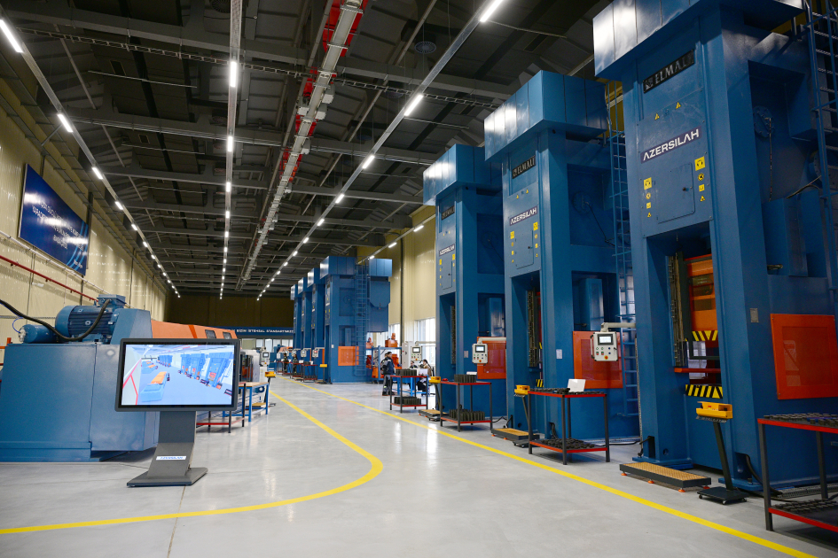 President Ilham Aliyev attends opening of Tartar Electromechanical Plant after reconstruction (PHOTO/VIDEO)