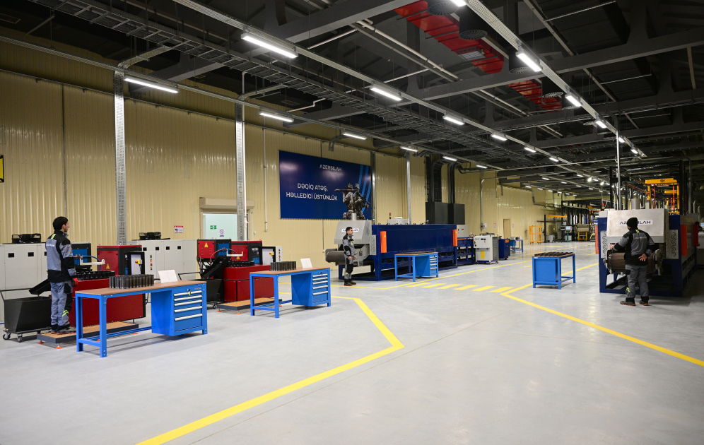 President Ilham Aliyev attends opening of Tartar Electromechanical Plant after reconstruction (PHOTO/VIDEO)