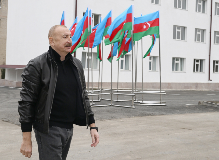 President Ilham Aliyev reviews Master Plan of Aghdara city (PHOTO/VIDEO)