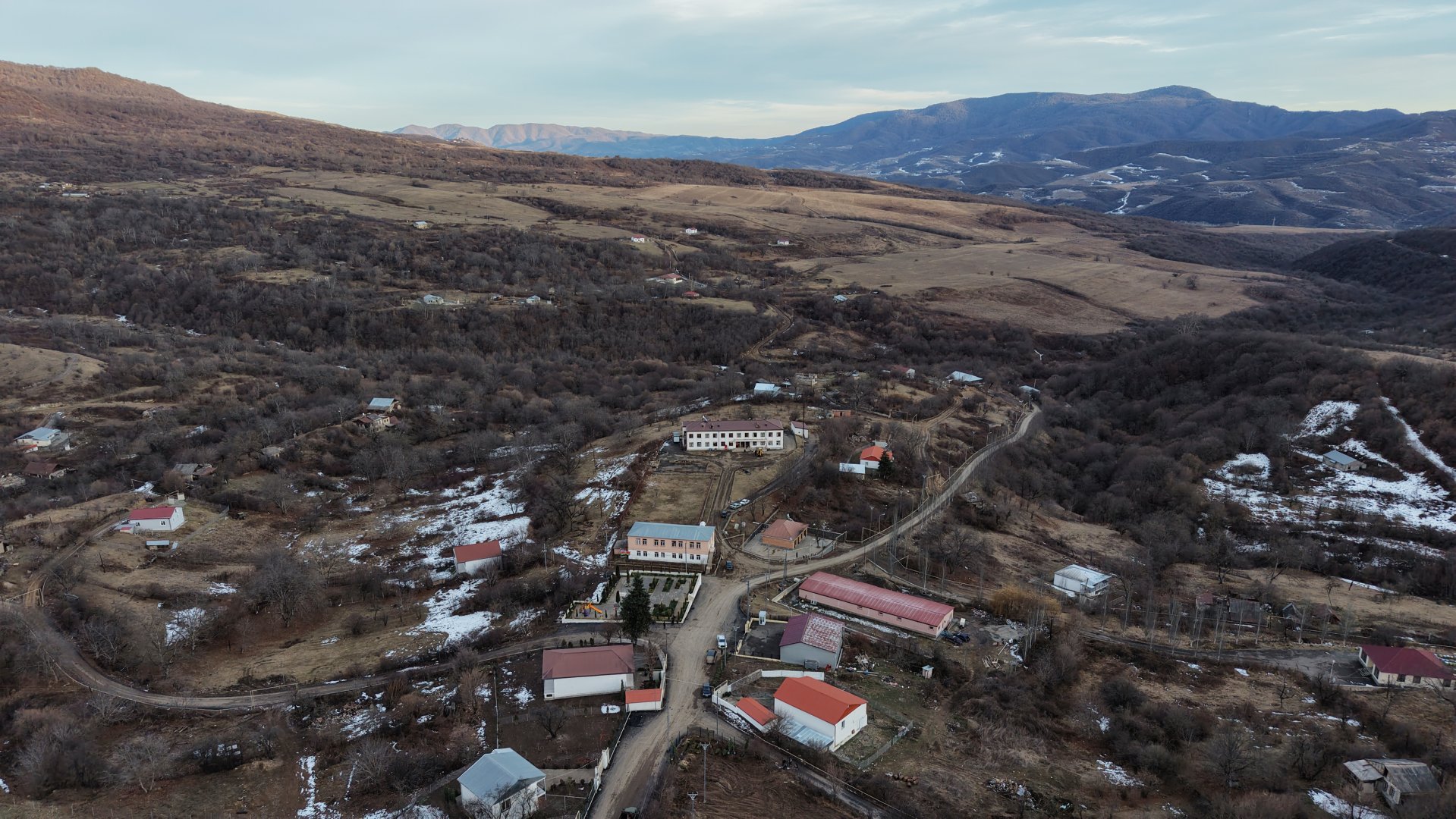 President Ilham Aliyev inspects reconstruction progress in Chapar Village, Aghdara district (PHOTO)