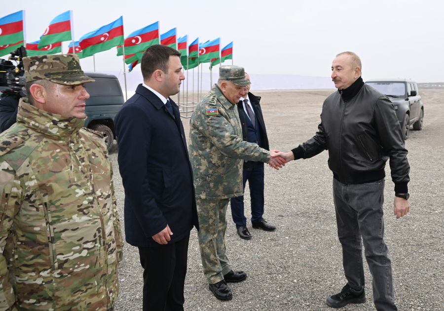 President Ilham Aliyev lays foundation stone for Special Operations Center in Aghdara district (PHOTO)