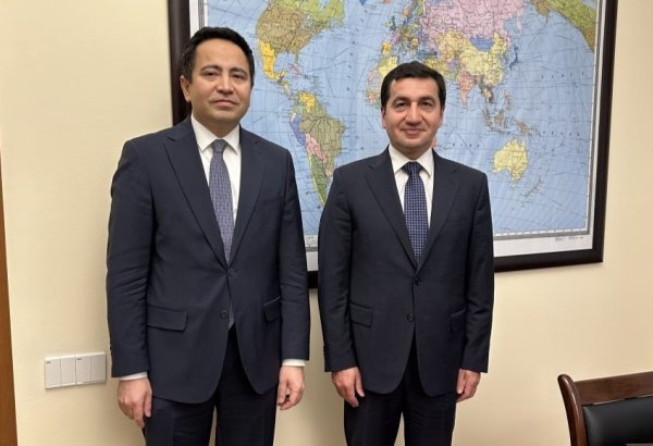 Kazakhstan, Azerbaijan looking to future cooperation plans (PHOTO)