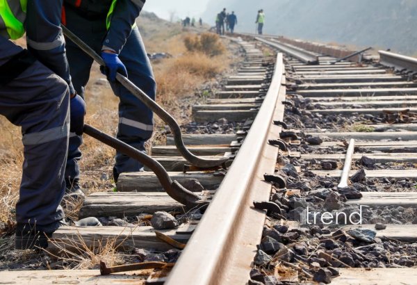 Azerbaijan tracks reconstruction progress for Alat-Osmanli-Astara railway line