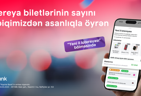 New Year lottery continues: nearly 3 000 000 Birbank clients have a chance to win an apartment