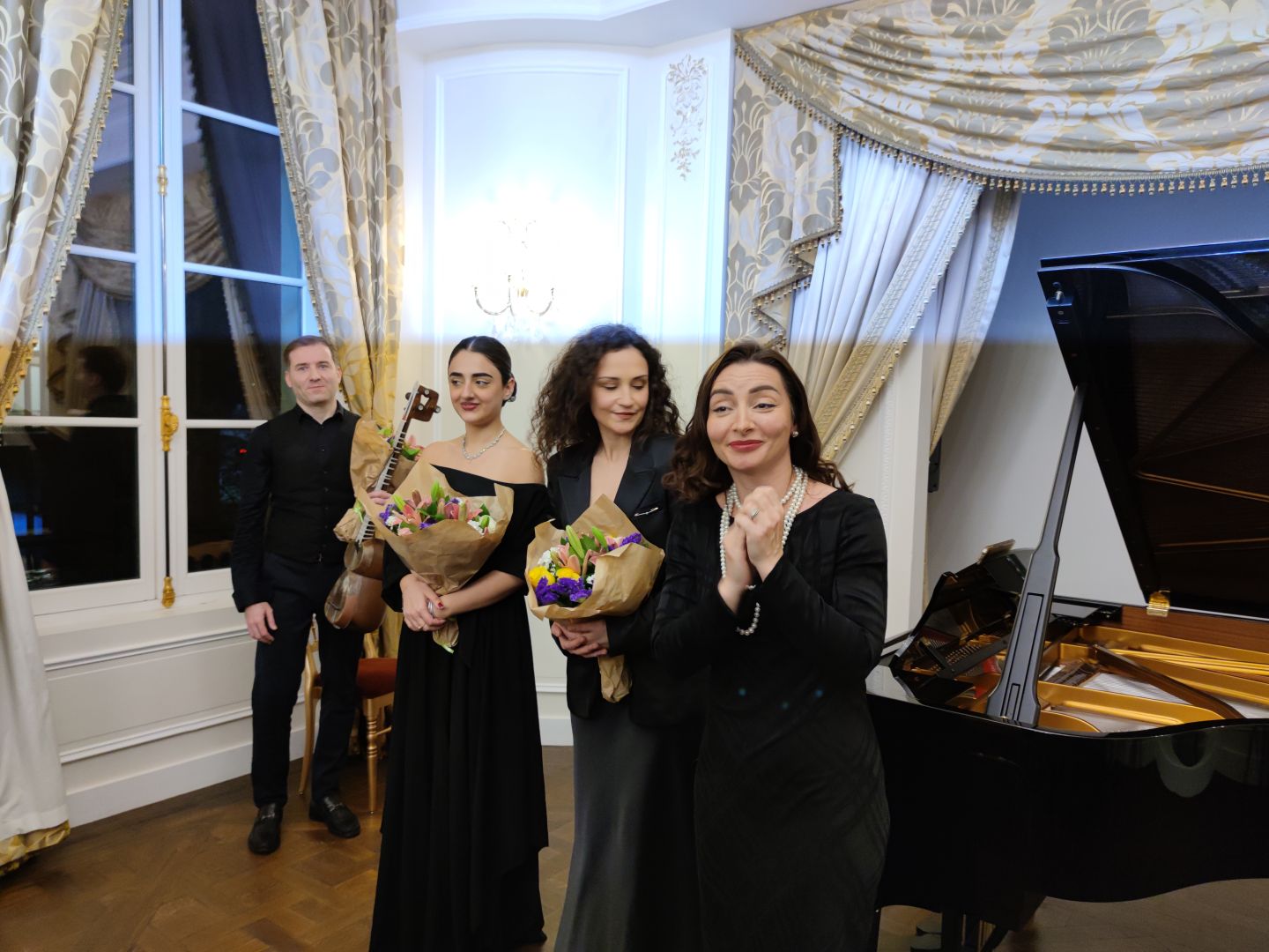 Azerbaijani embassy in France commemorates 20 January tragedy in Paris (PHOTO/VIDEO)