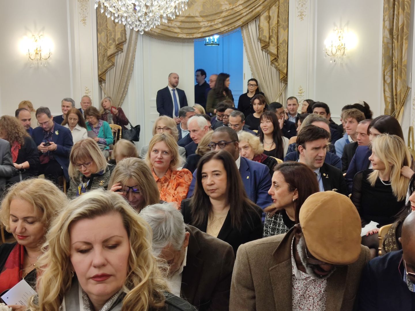 Azerbaijani embassy in France commemorates 20 January tragedy in Paris (PHOTO/VIDEO)