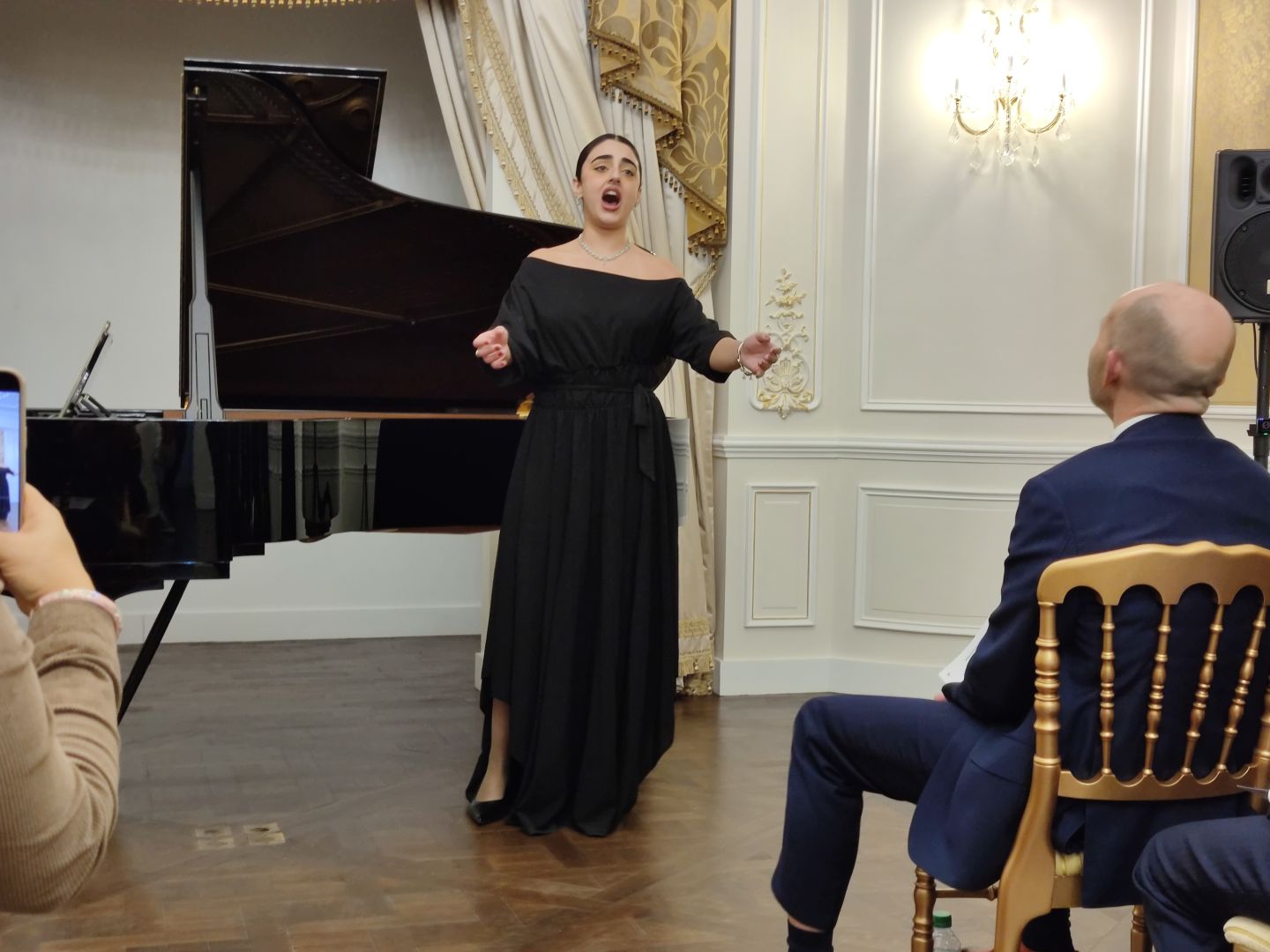 Azerbaijani embassy in France commemorates 20 January tragedy in Paris (PHOTO/VIDEO)