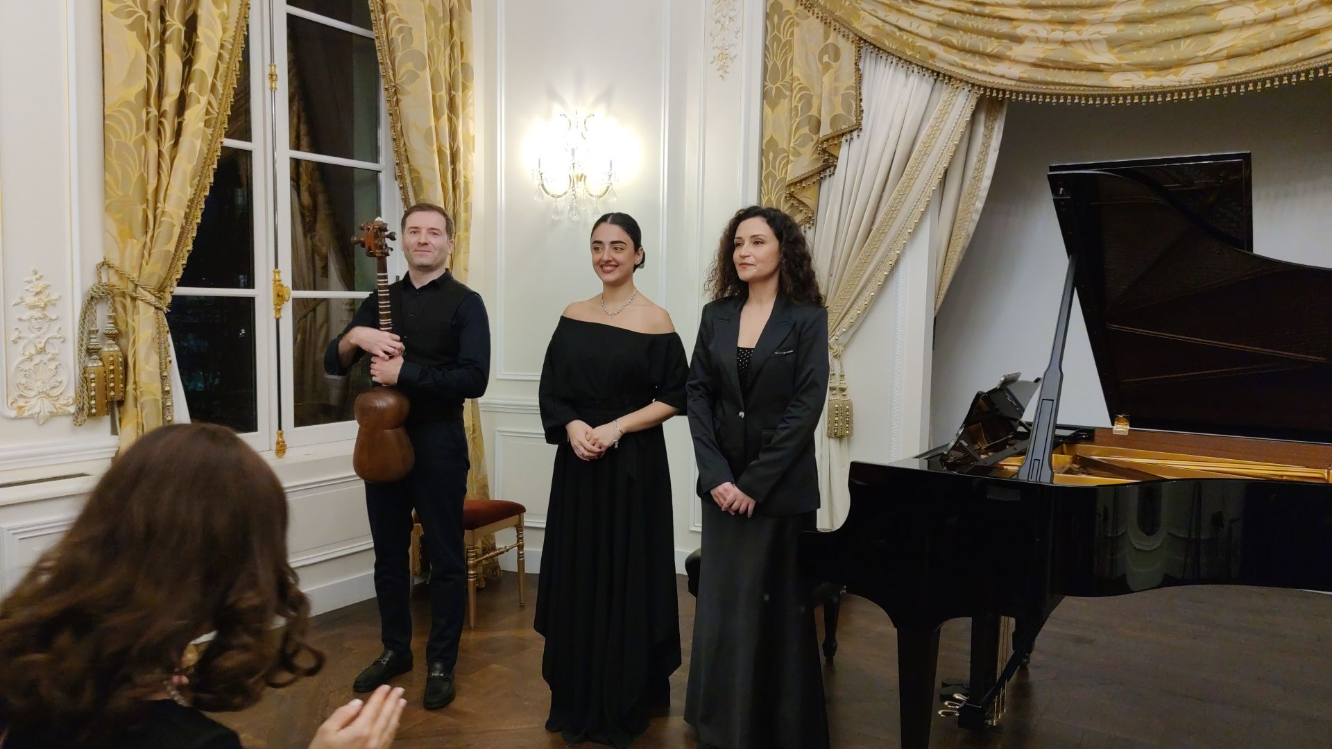 Azerbaijani embassy in France commemorates 20 January tragedy in Paris (PHOTO/VIDEO)