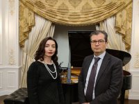 Azerbaijani embassy in France commemorates 20 January tragedy in Paris (PHOTO/VIDEO)