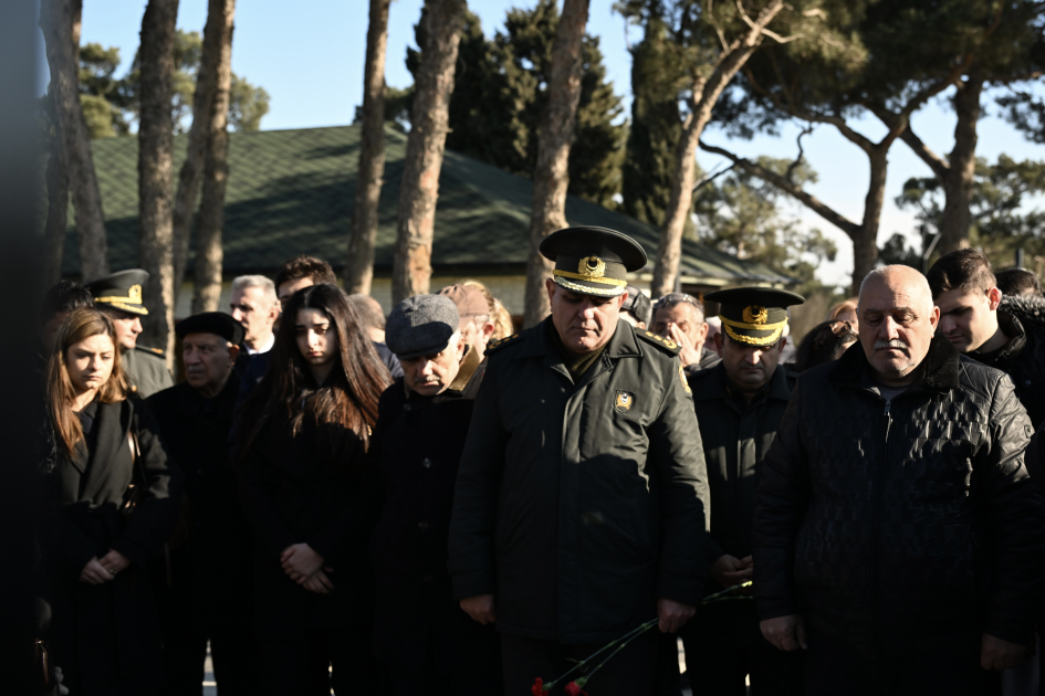 Azerbaijan hosts farewell ceremony for National Hero Shahin Taghiyev (PHOTO)