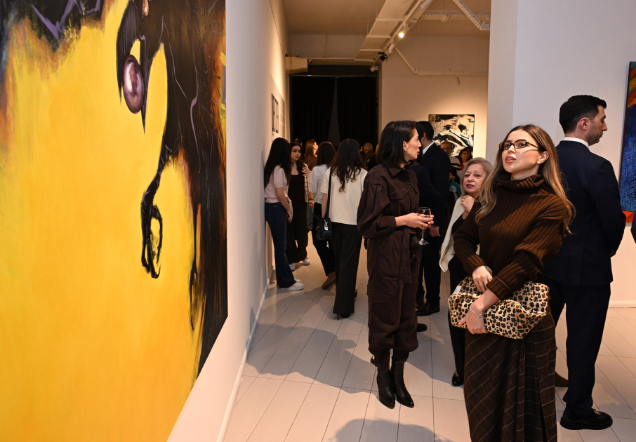 Contemporary art exhibition “Geyzer” opens at Museum of Modern Art (PHOTO)