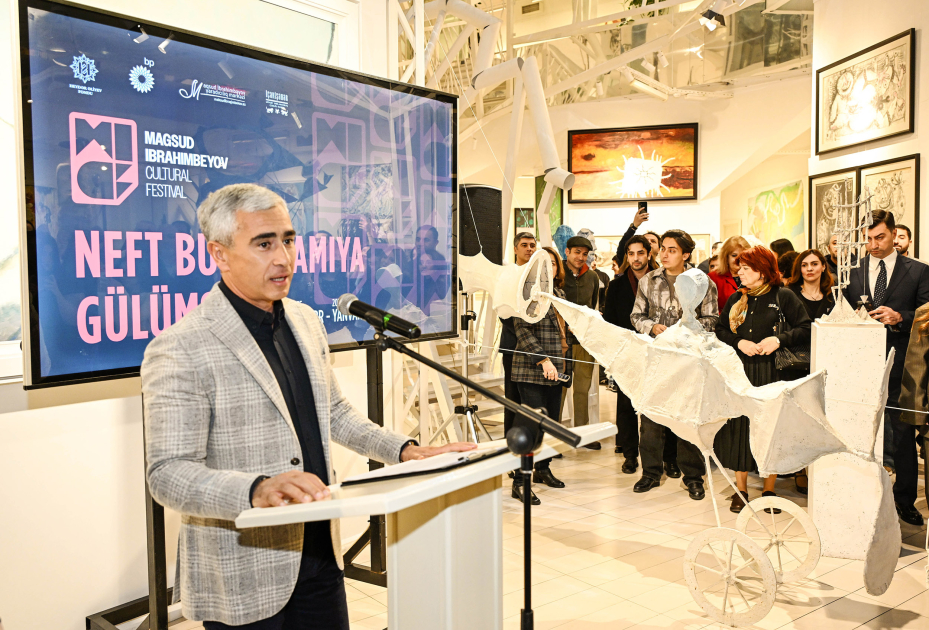 Contemporary art exhibition “Geyzer” opens at Museum of Modern Art (PHOTO)