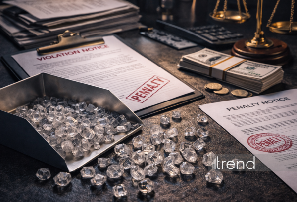 Azerbaijan set to impose fines for import and export of diamonds