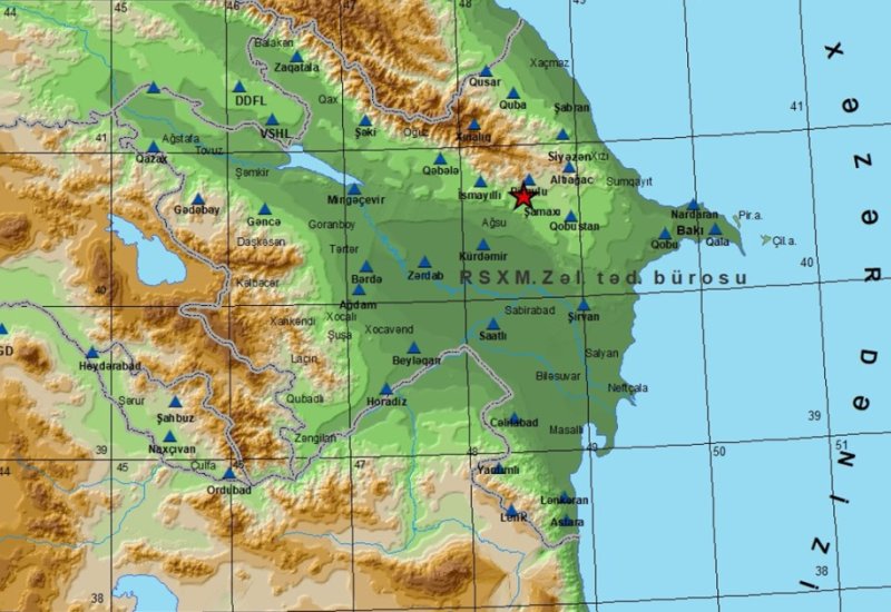Earthquake hits Azerbaijan's Shamakhi district