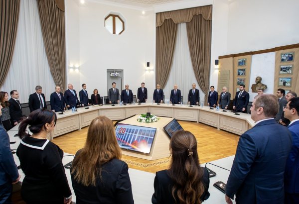 Azerbaijan's ministry hosts remembrance of 36th anniversary of January 20 tragedy (PHOTO)