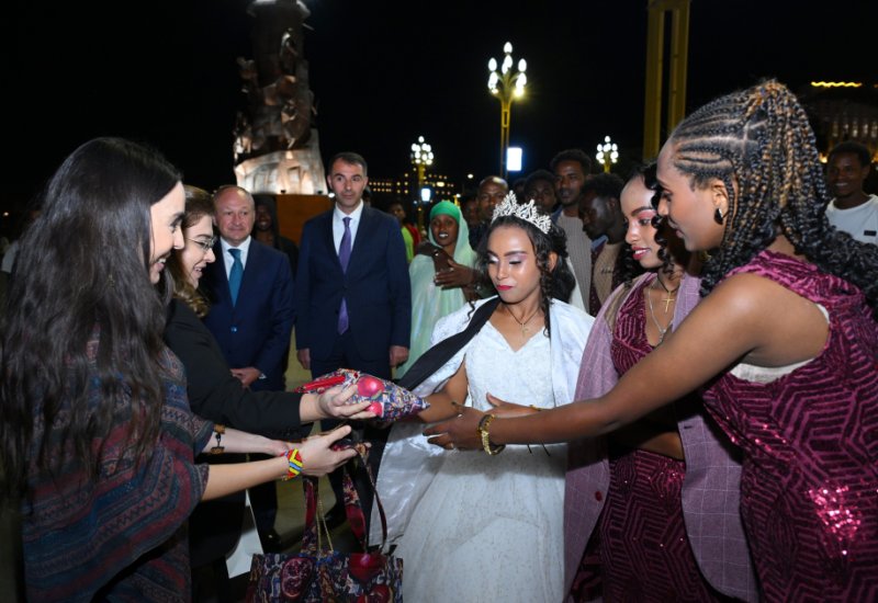 Heydar Aliyev Foundation VP Leyla Aliyeva visits Adwa Victory Memorial Museum in Addis Ababa (PHOTO)