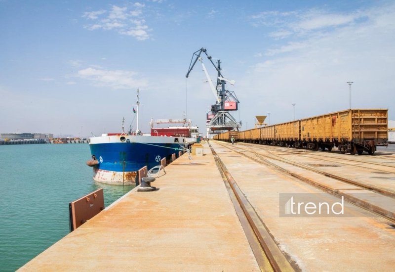 Azerbaijan's Baku port records growth in bulk cargo transshipment