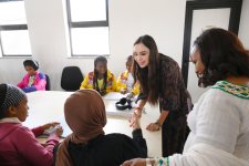 Heydar Aliyev Foundation VP Leyla Aliyeva visits social and cultural institutions in Addis Ababa (PHOTO)
