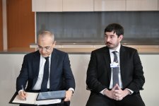 President Ilham Aliyev meets with Group Senior Vice President for Marketing, Communications, Sustainability, and Public Affairs at Vestas Wind Systems in Davos (PHOTO/VIDEO)