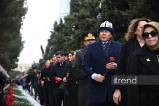 Diplomatic corps reps pay tribute to martyrs in Azerbaijan's Baku (PHOTO)