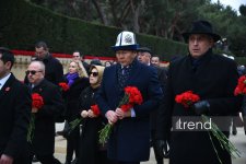 Diplomatic corps reps pay tribute to martyrs in Azerbaijan's Baku (PHOTO)