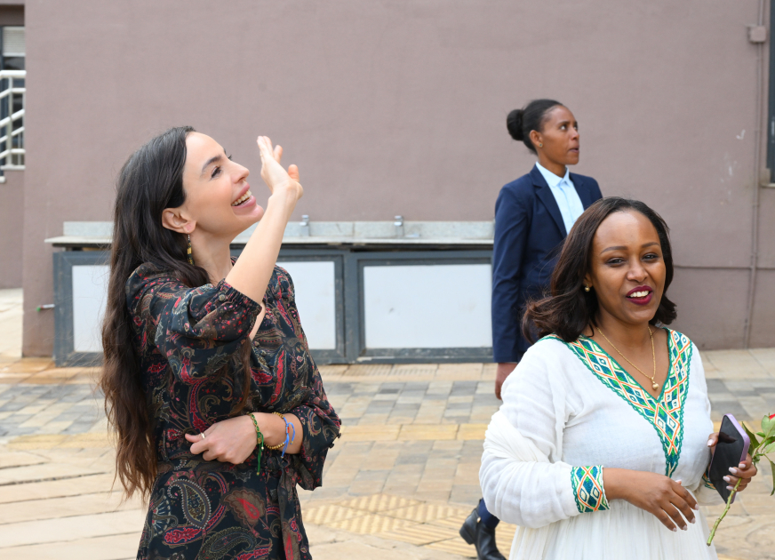Heydar Aliyev Foundation VP Leyla Aliyeva visits social and cultural institutions in Addis Ababa (PHOTO)