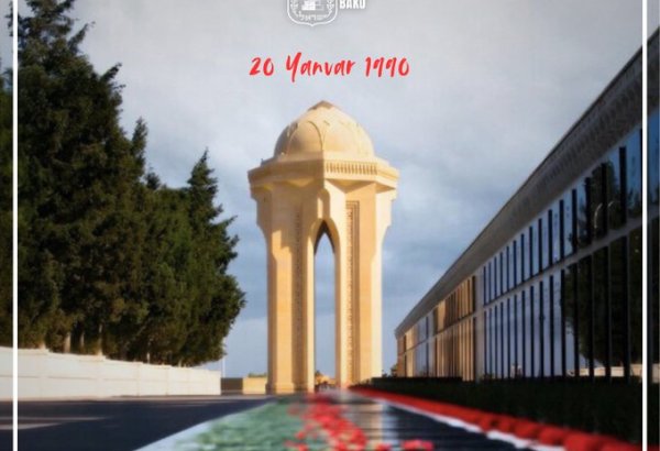 20 January - day of both tragedy and courage in Azerbaijani history - Israeli embassy