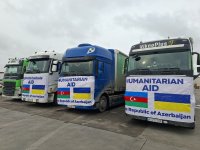 Azerbaijan sends another batch of humanitarian aid to Ukraine (PHOTO/VIDEO)