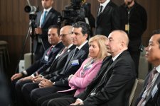 President Ilham Aliyev interviewed by Euronews TV in Davos (PHOTO/VIDEO)