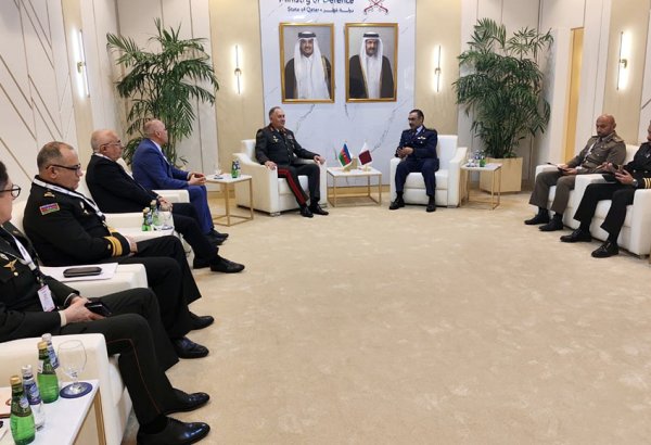 Azerbaijan and Qatar brainstorm military cooperation issues (PHOTO)