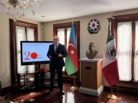 Azerbaijani embassy in Mexico commemorates 20 January tragedy victims (PHOTO)