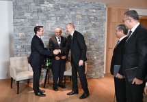 President Ilham Aliyev meets with President of Brookfield Asset Management in Davos (PHOTO/VIDEO)