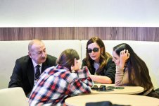 President Ilham Aliyev participates in panel session as part of World Economic Forum (PHOTO/VIDEO)