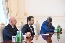 President Ilham Aliyev receives delegation of Zayed Award for Human Fraternity (PHOTO/VIDEO)
