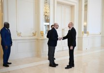 President Ilham Aliyev receives delegation of Zayed Award for Human Fraternity (PHOTO/VIDEO)