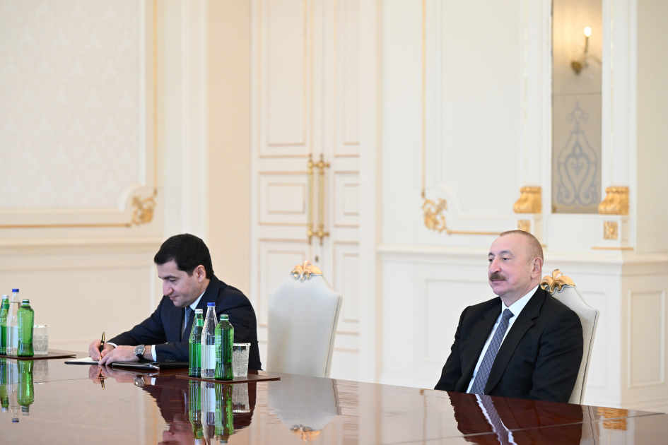 President Ilham Aliyev receives delegation of Zayed Award for Human Fraternity (PHOTO/VIDEO)
