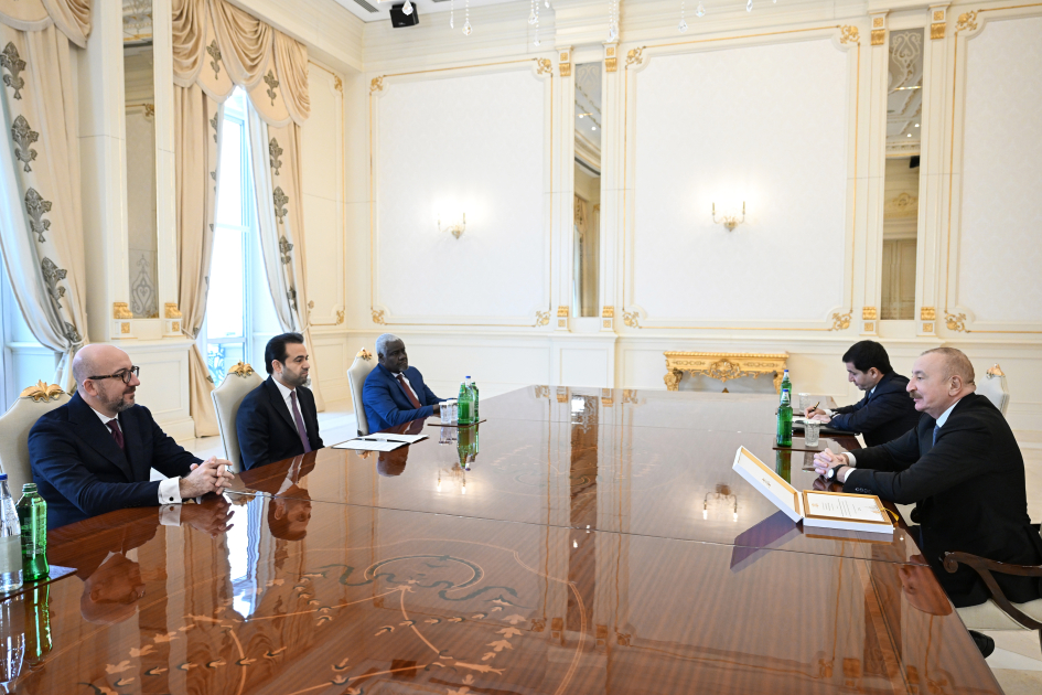 President Ilham Aliyev receives delegation of Zayed Award for Human Fraternity (PHOTO/VIDEO)