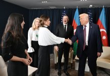 President Ilham Aliyev and President Donald Trump held meeting in Davos (PHOTO/VIDEO)