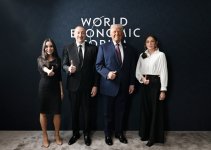 President Ilham Aliyev and President Donald Trump held meeting in Davos (PHOTO/VIDEO)