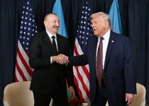 President Ilham Aliyev and President Donald Trump held meeting in Davos (PHOTO/VIDEO)