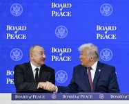 President Ilham Aliyev attended signing ceremony of Board of Peace Charter in Davos (PHOTO/VIDEO)
