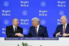 President Ilham Aliyev attended signing ceremony of Board of Peace Charter in Davos (PHOTO/VIDEO)
