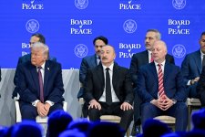 President Ilham Aliyev attended signing ceremony of Board of Peace Charter in Davos (PHOTO)