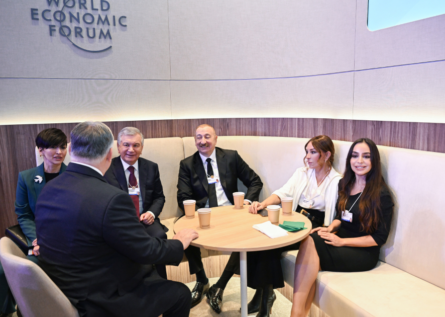 President Ilham Aliyev attended signing ceremony of Board of Peace Charter in Davos (PHOTO/VIDEO)
